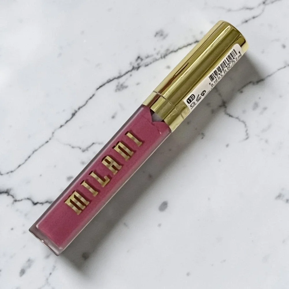 Milani Stay Put Liquid Lip Matte Longwear Lipstick 0.10 oz 150 Snatched Rose